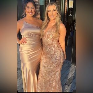 Revelry Camilla Geo Sequin Dress